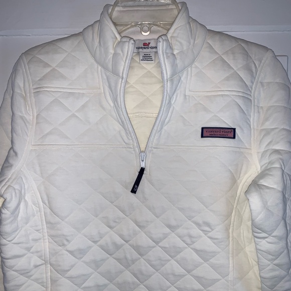 Vineyard Vines Allover Quilted Shep Shirt 1/4 Zip - Picture 2 of 16